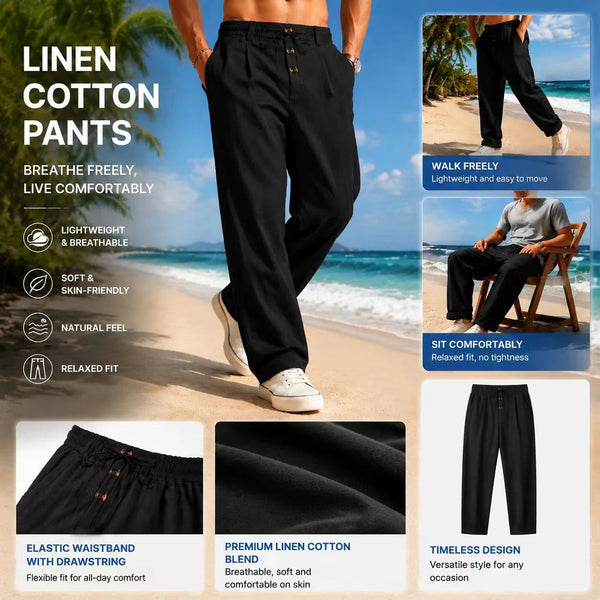 Everyday Linen Relaxed Pants
