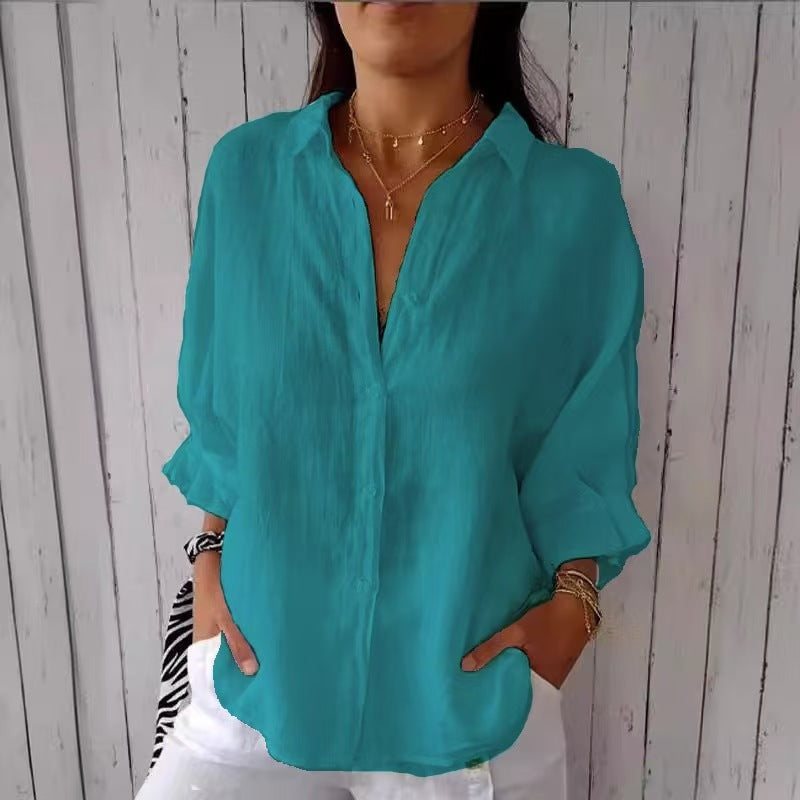 Everyday TieBack Comfort Blouse