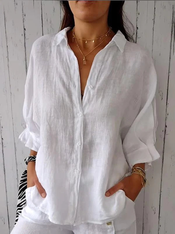 Everyday TieBack Comfort Blouse