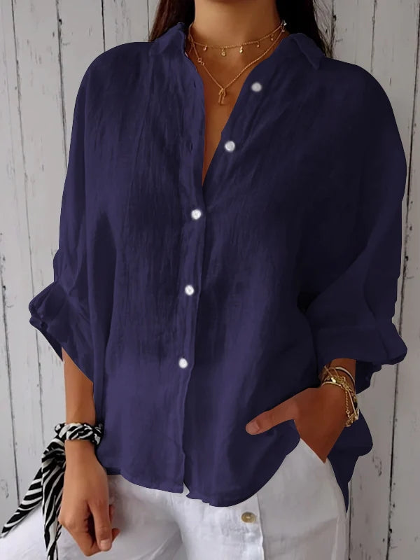 Everyday TieBack Comfort Blouse