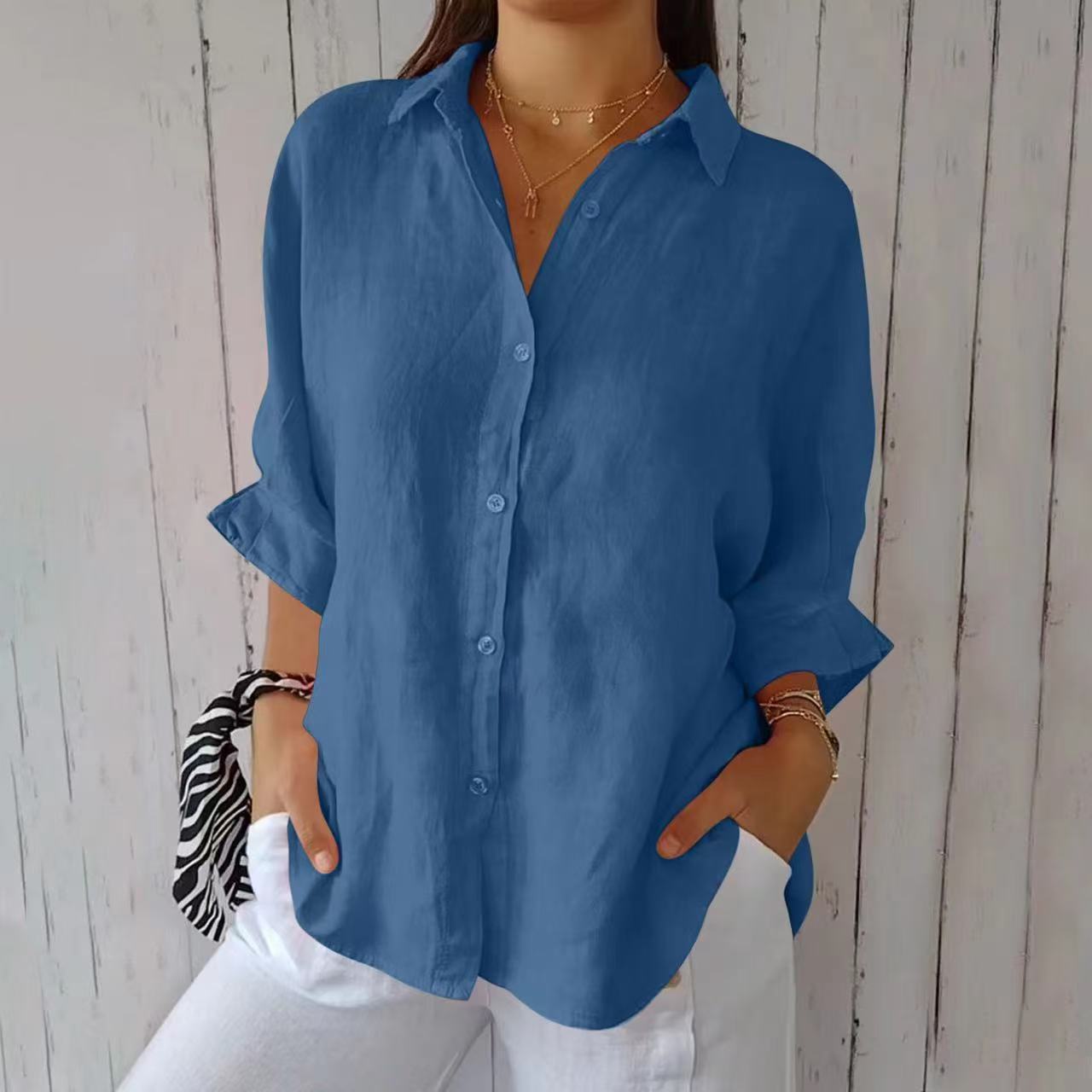 Everyday TieBack Comfort Blouse