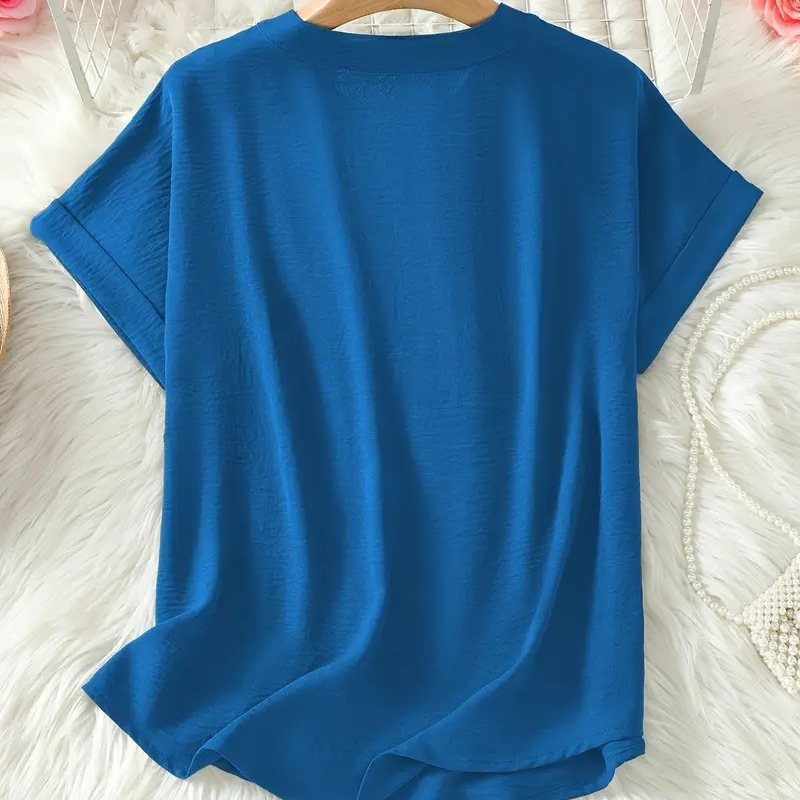 Everyday Notched Neck Comfort Shirt